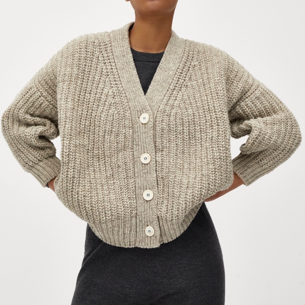 Babaa Cardigan no19 Mist One Size